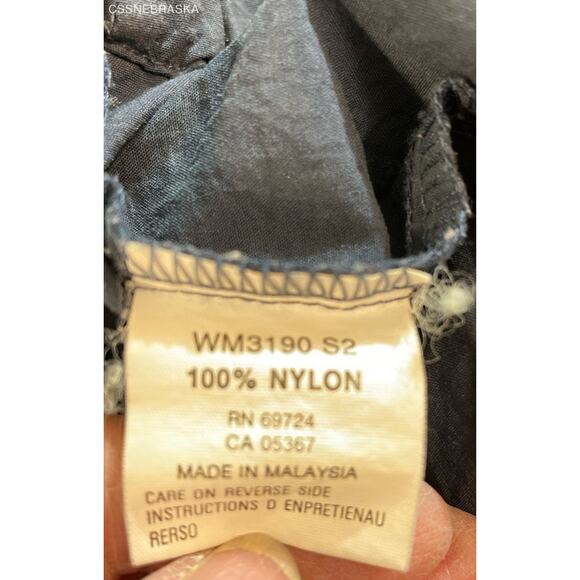 Columbia Blue Teal Men's Vintage Shell Windbreaker Jacket Nylon - Size Large - Picture 7 of 7